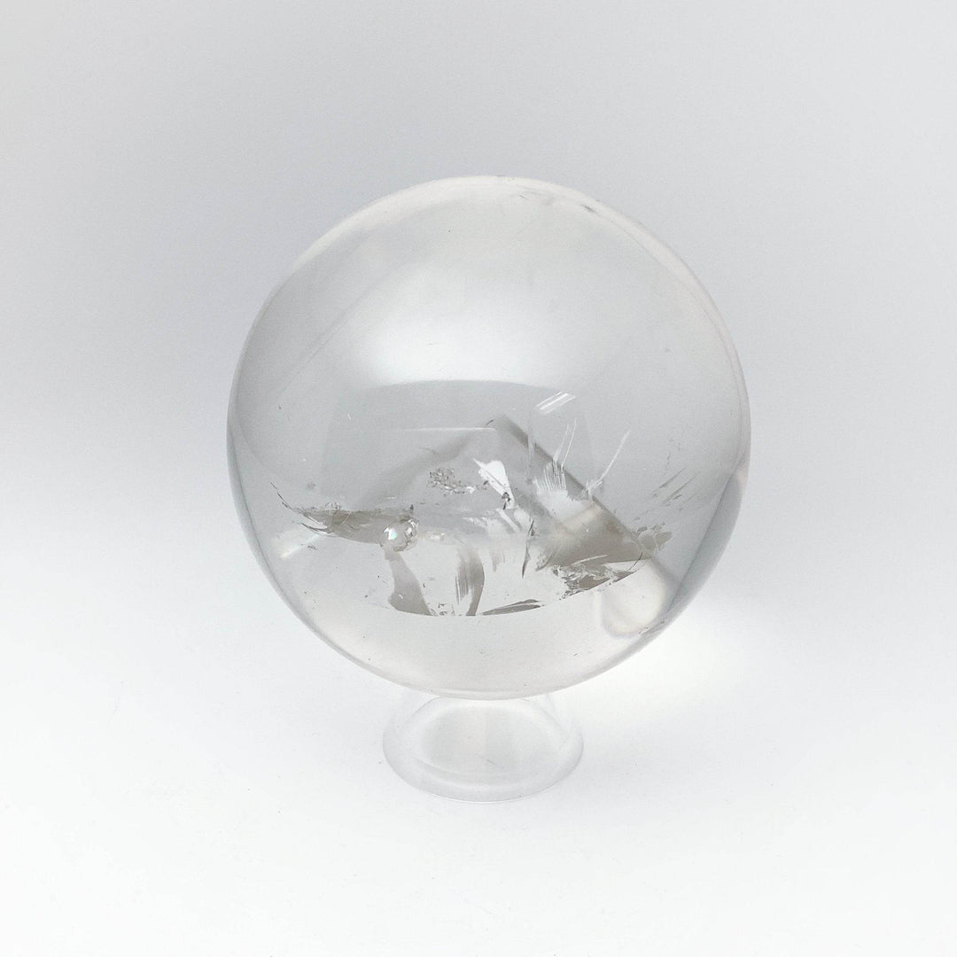 Clear Quartz Sphere-Rocks and Gems Canada