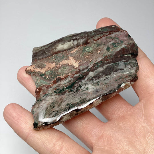 Copper Slice-Rocks and Gems Canada