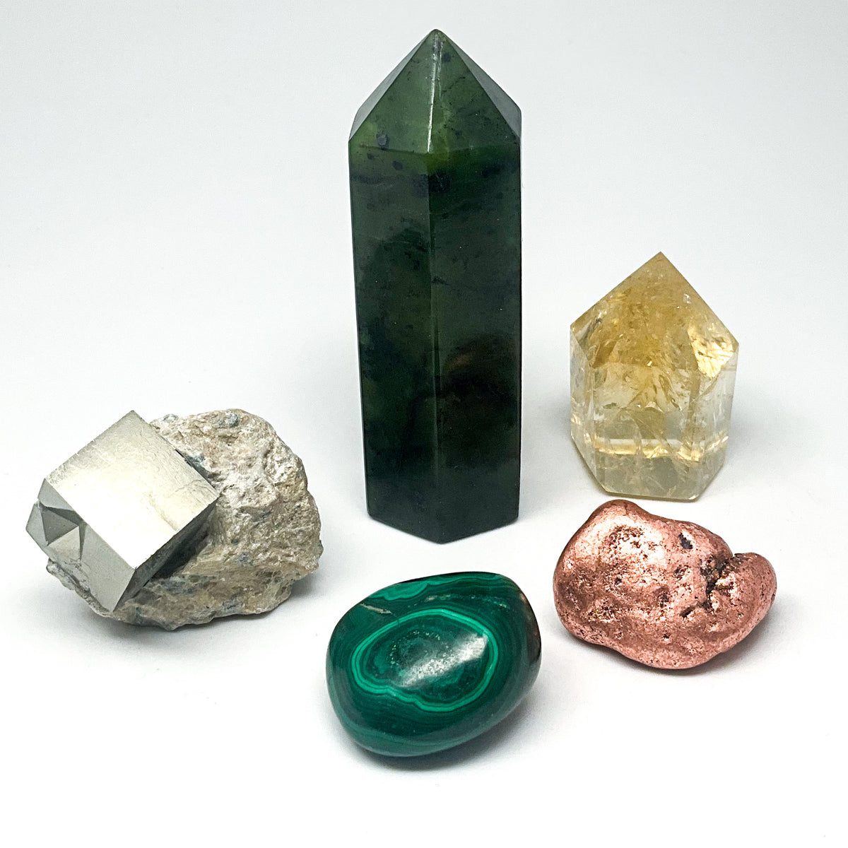 Crystal Bundle – Nature’s Abundance Collection-Rocks and Gems Canada