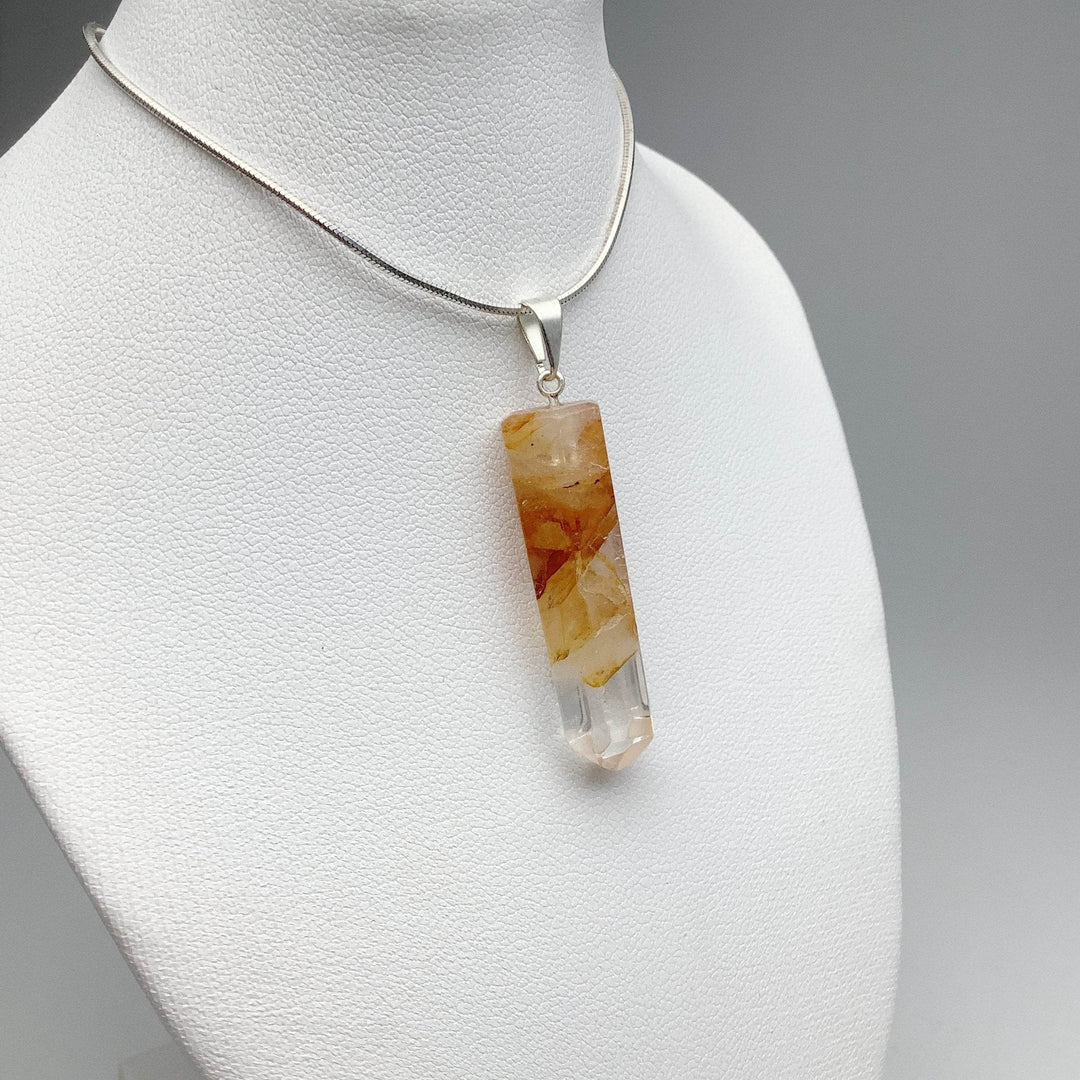 Crystal Point Bail Top Pendant-Rocks and Gems Canada