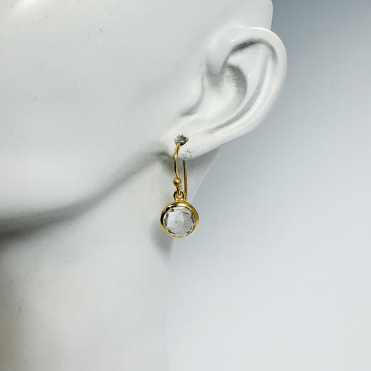 Quartz Dangle Earrings