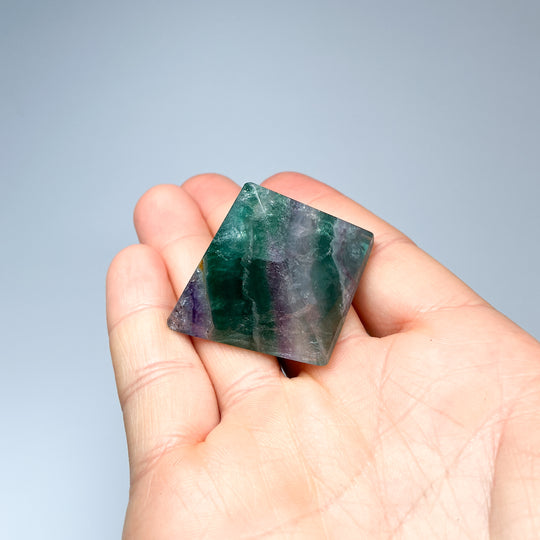 Fluorite Pyramid - Rocks and Gems Canada