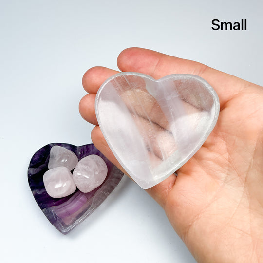 Fluorite Heart Bowl - Rocks and Gems Canada