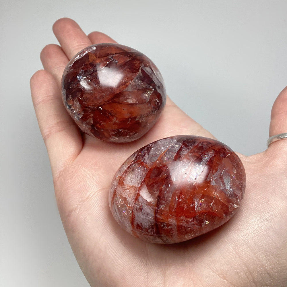 Red Hematoid Quartz Tumble - Rocks and Gems Canada