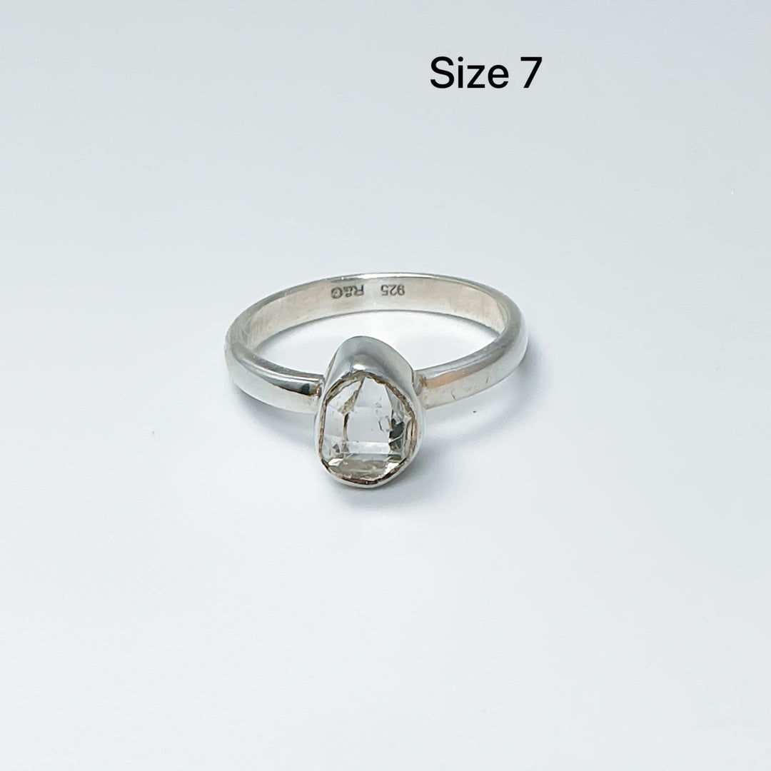 Herkimer Diamond Ring - Rocks and Gems Canada