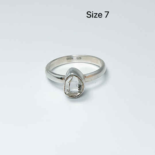 Herkimer Diamond Ring - Rocks and Gems Canada