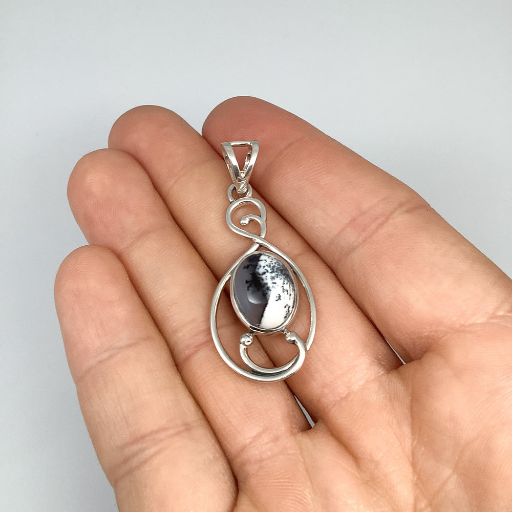 Dendritic Opal Pendant - Rocks and Gems Canada