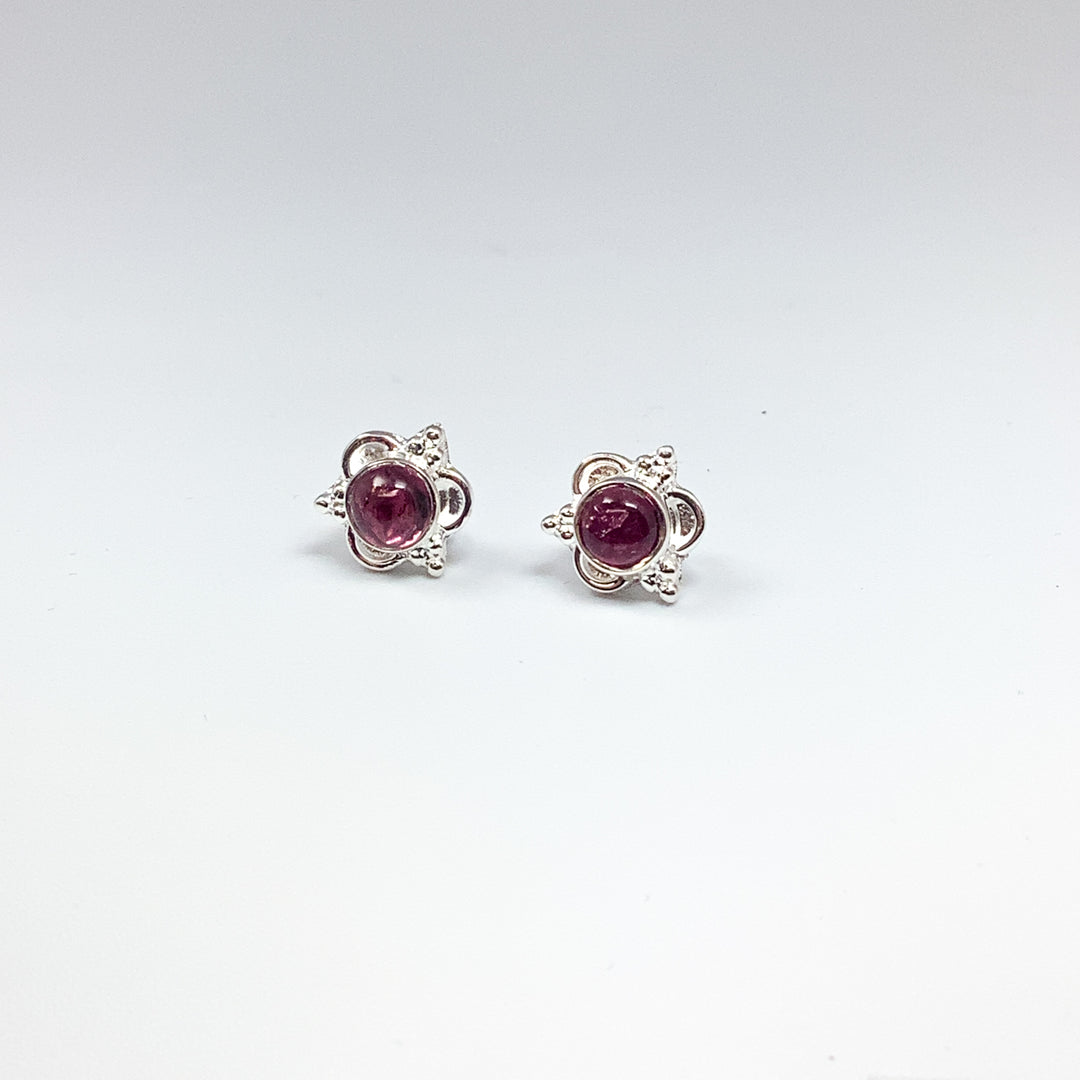 Pink Tourmaline Dangle Earrings - Rocks and Gems Canada