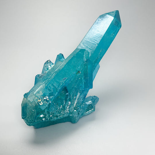 Aqua Aura Quartz Cluster