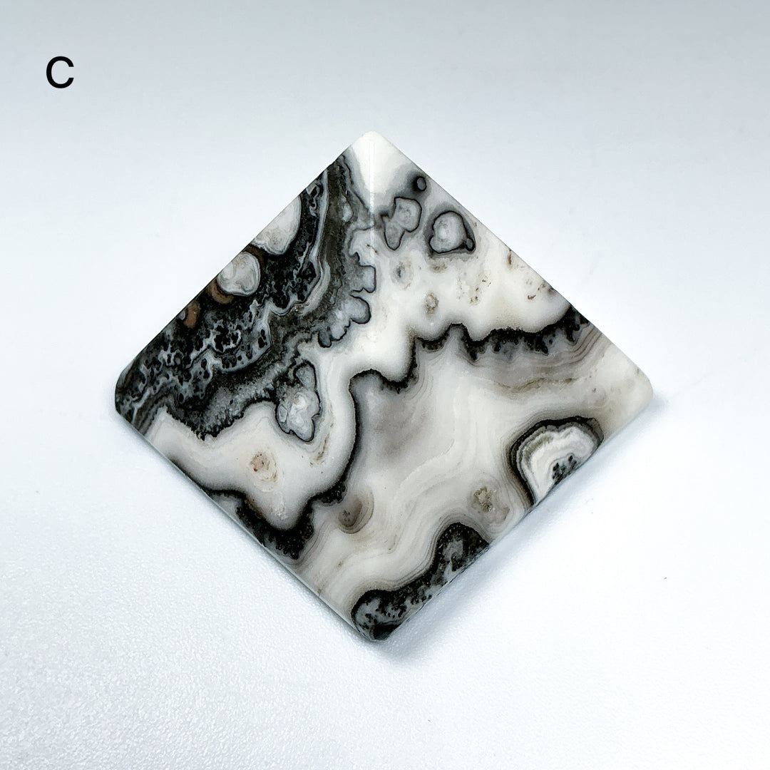 Zebra Jasper Pyramid - Rocks and Gems Canada