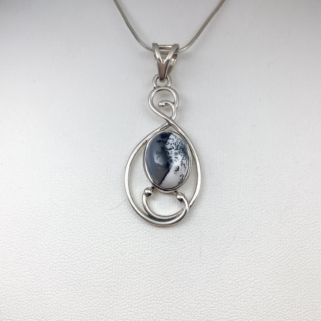 Dendritic Opal Pendant - Rocks and Gems Canada