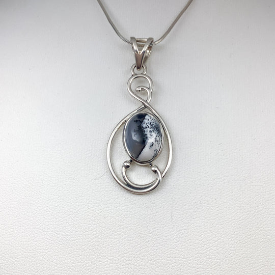 Dendritic Opal Pendant - Rocks and Gems Canada