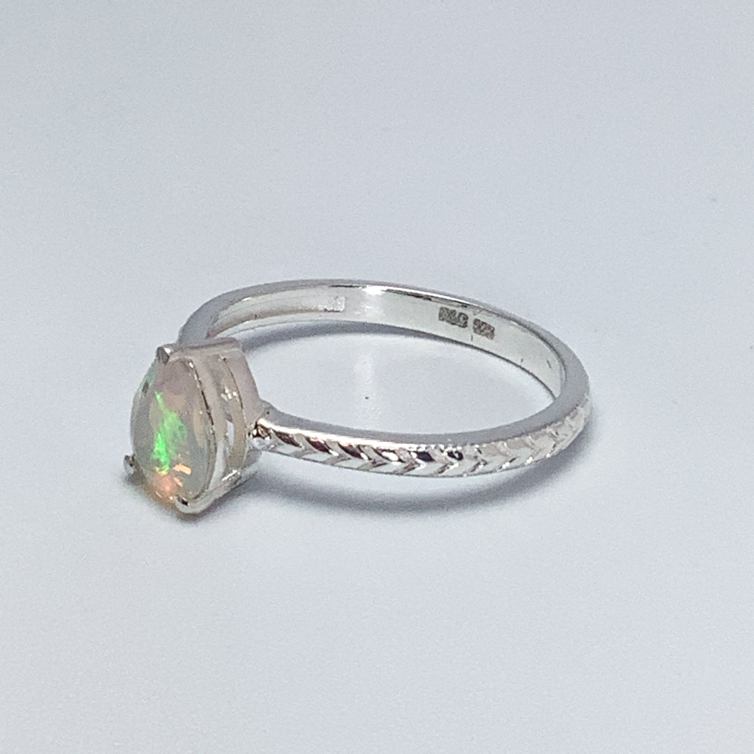 Fire Opal Ring