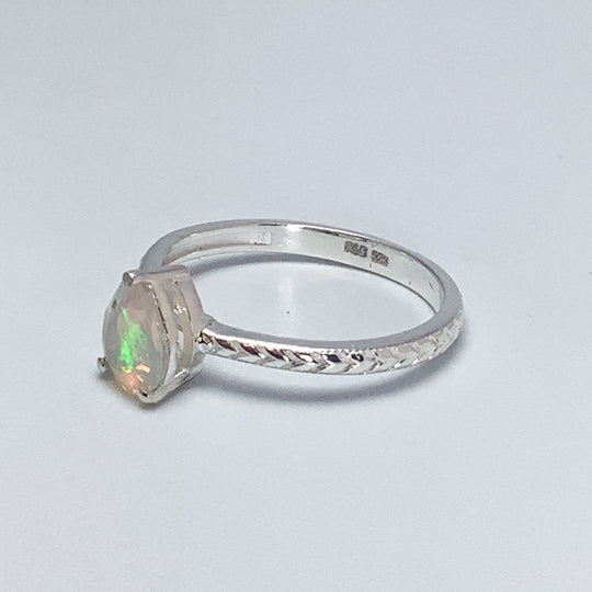 Fire Opal Ring