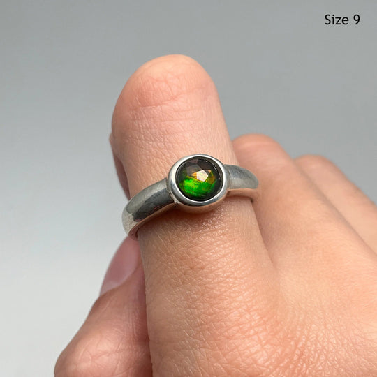 Alberta Ammolite Ring
