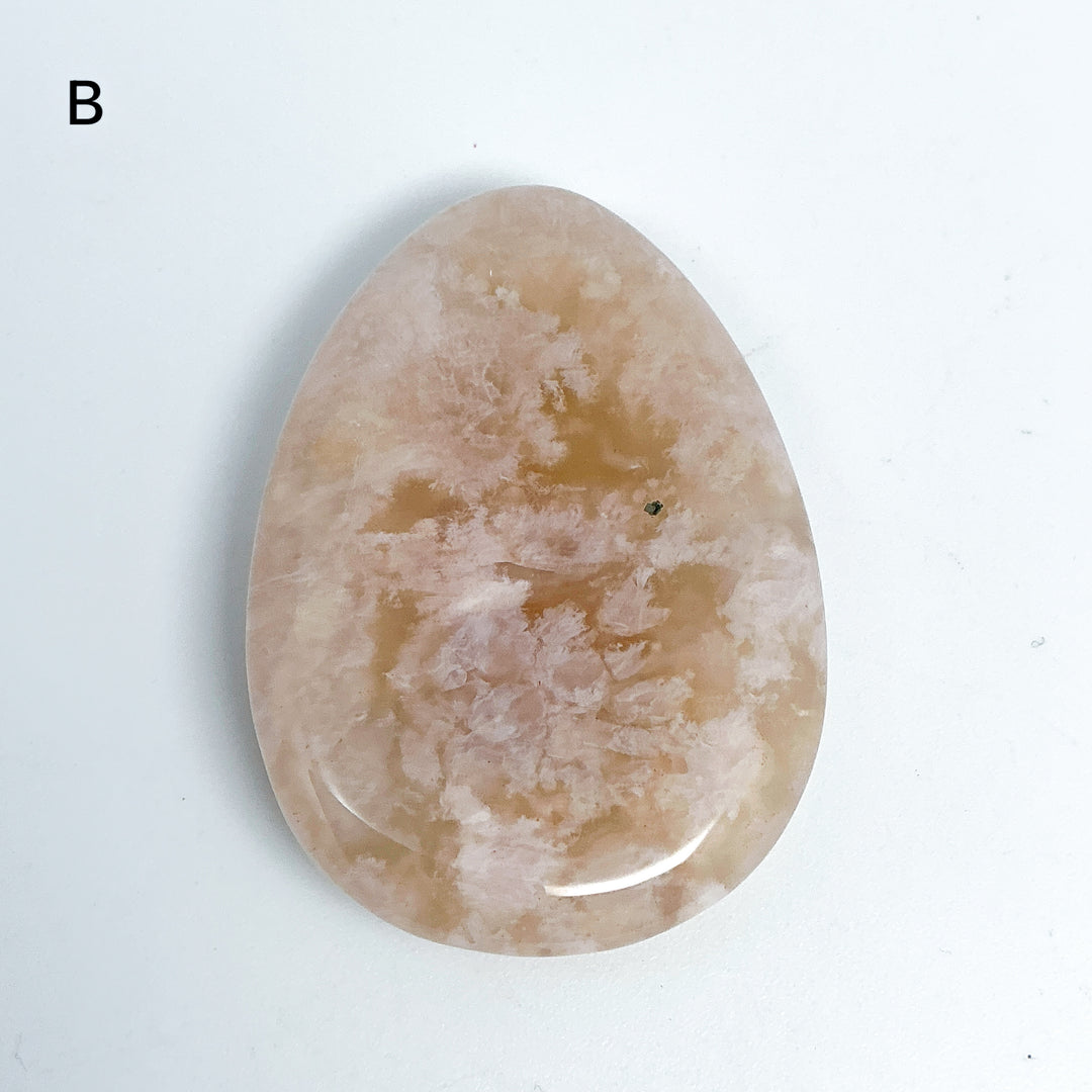 Worry Stone - Flower Agate - Rocks and Gems Canada