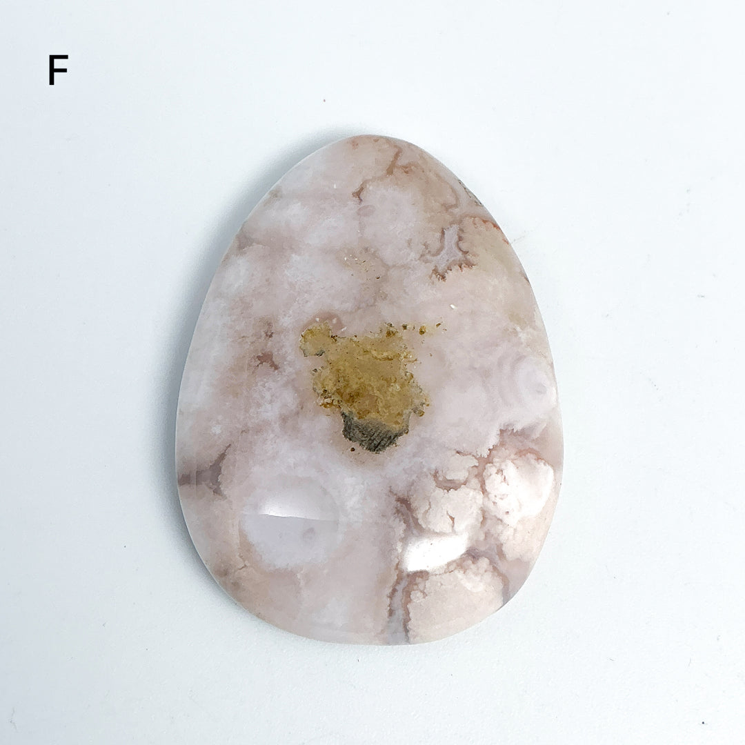 Worry Stone - Flower Agate - Rocks and Gems Canada