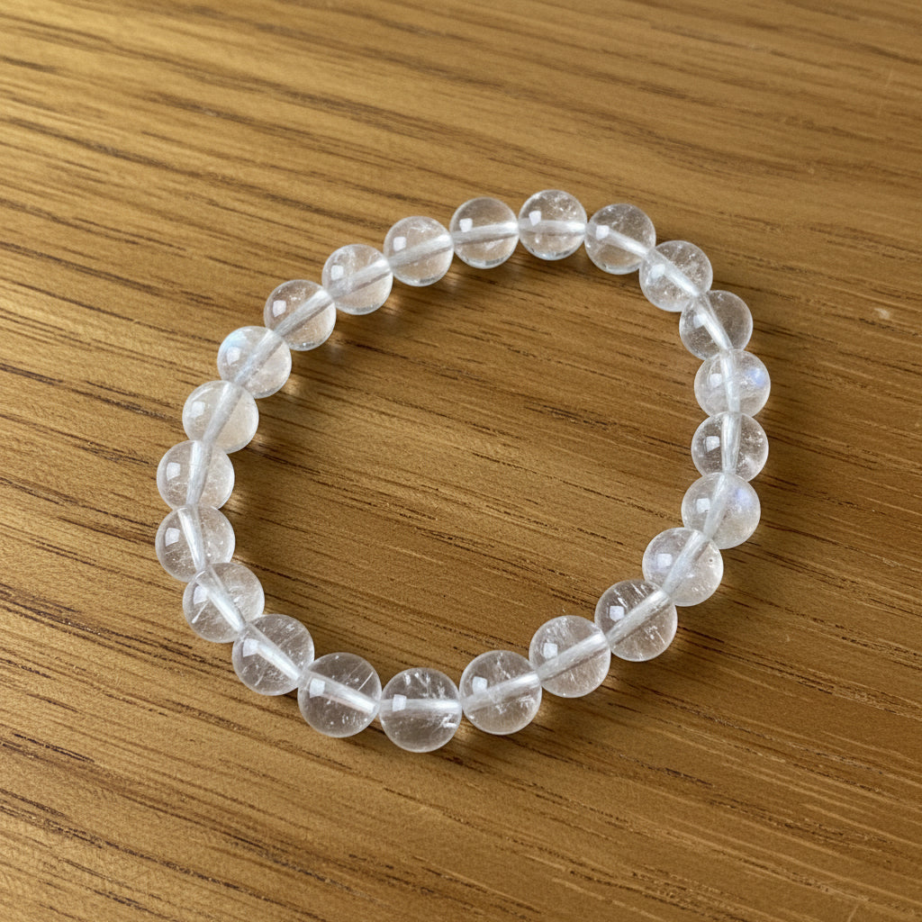 Moonstone Beaded Bracelet - High Quality