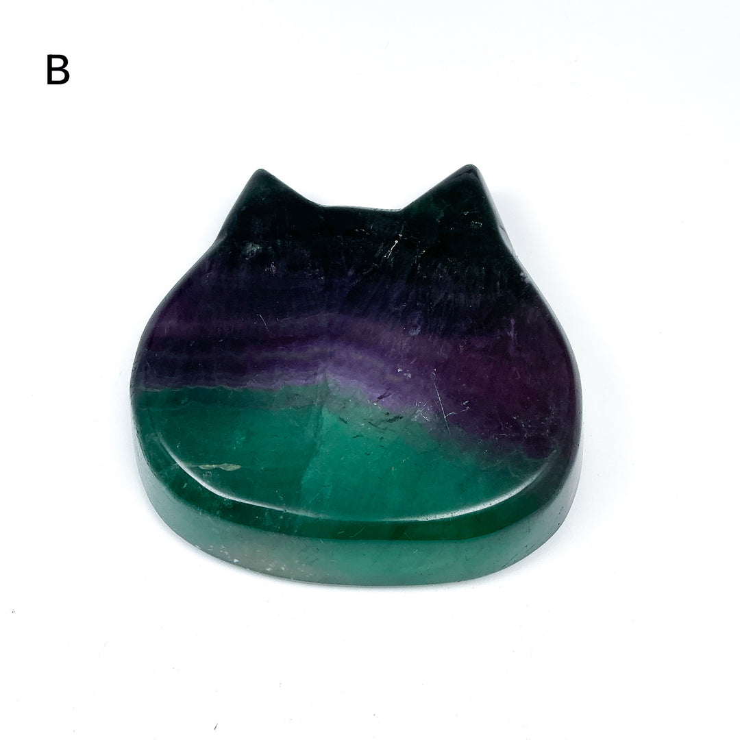 Fluorite Cat Bowl - Rocks and Gems Canada