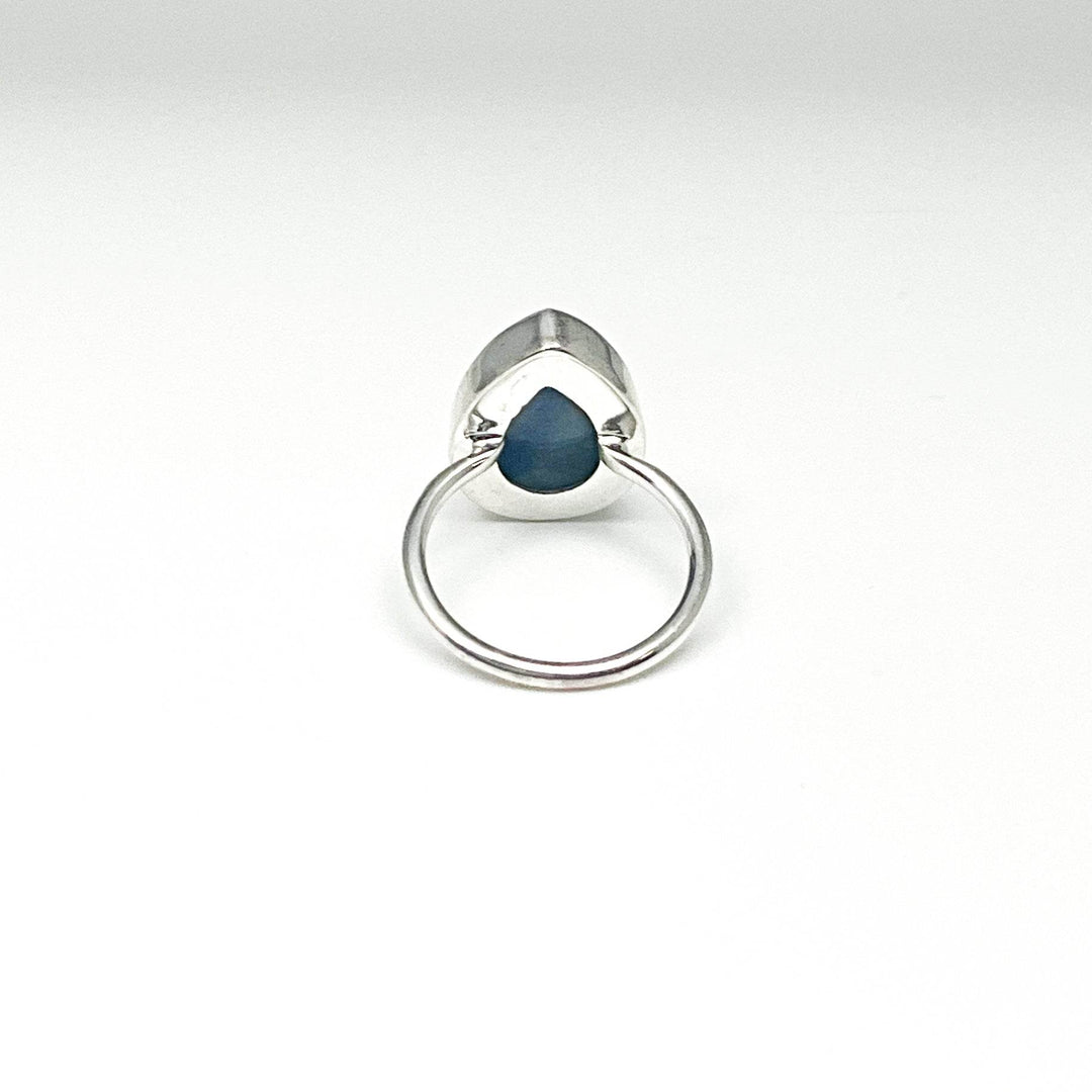 Dark Blue Sapphire Ring-Rocks and Gems Canada