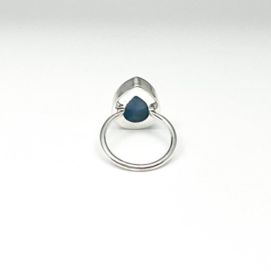 Dark Blue Sapphire Ring-Rocks and Gems Canada