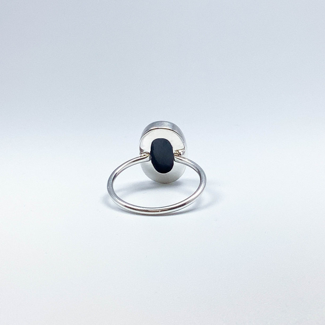 Dark Blue Sapphire Ring-Rocks and Gems Canada