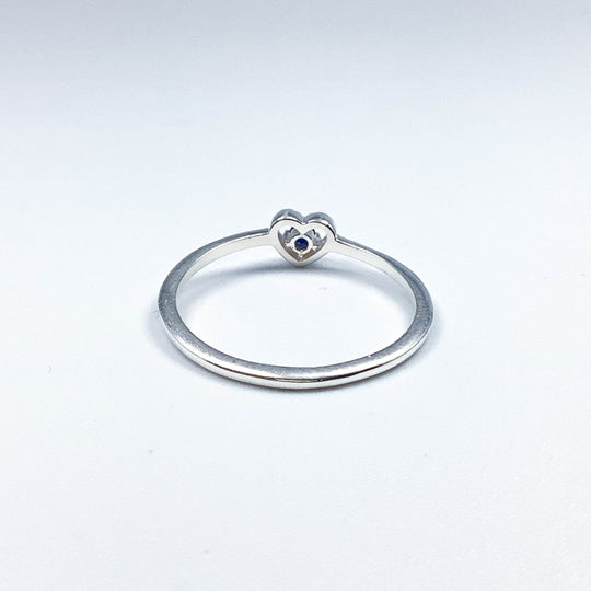 Dark Blue Sapphire Ring-Rocks and Gems Canada
