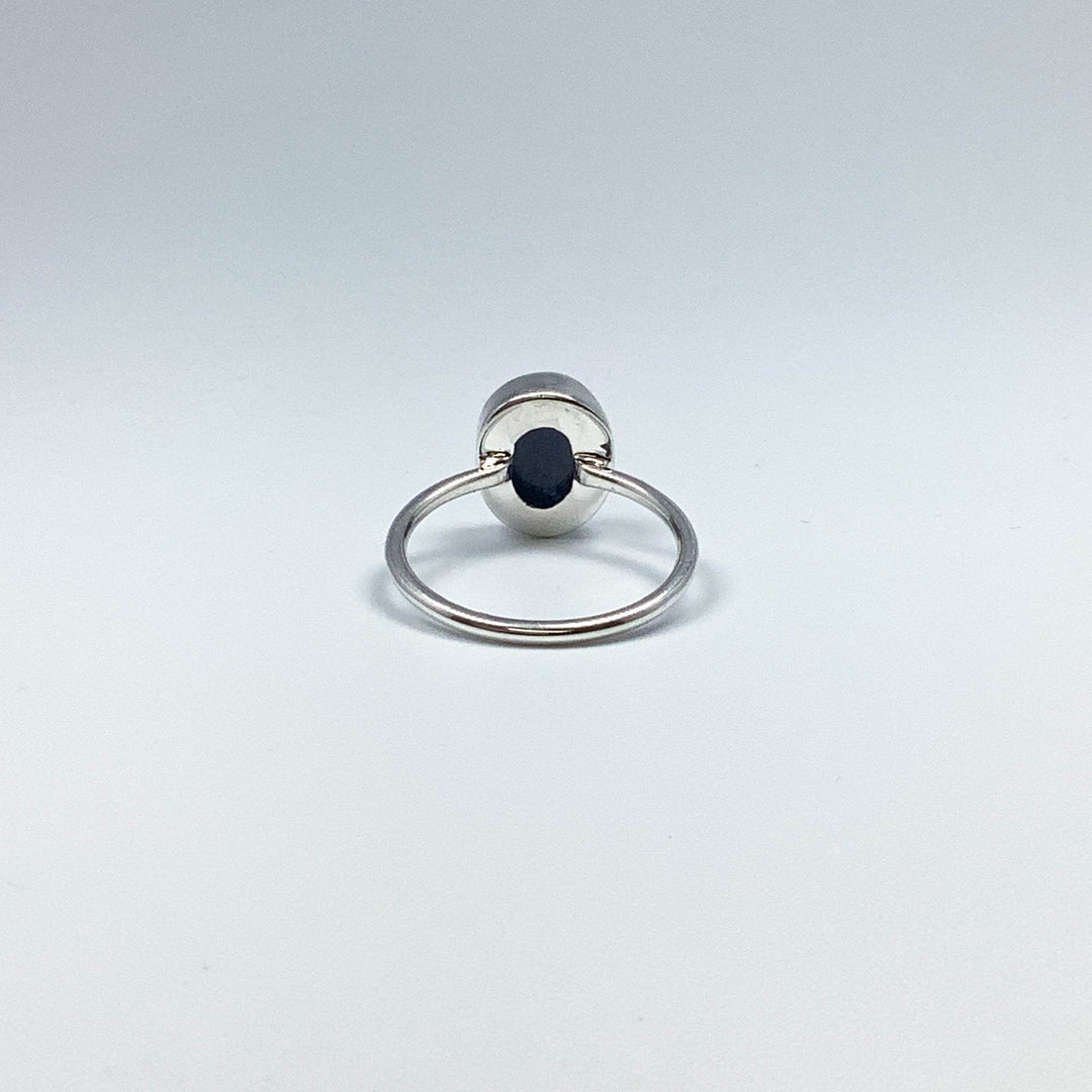 Dark Blue Sapphire Ring-Rocks and Gems Canada