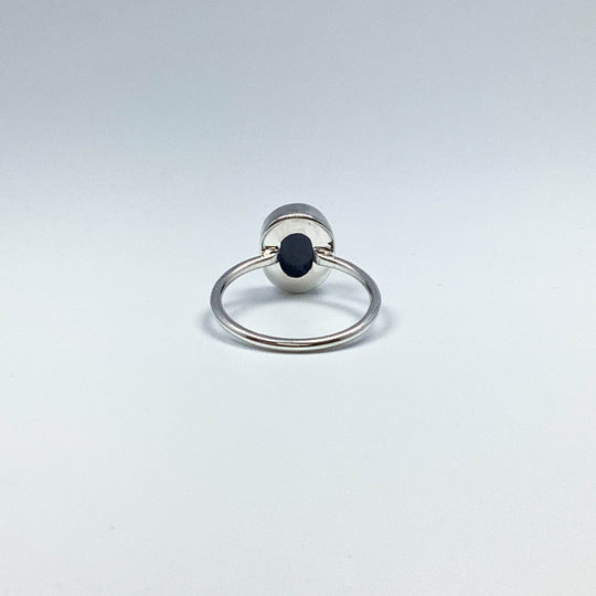 Dark Blue Sapphire Ring-Rocks and Gems Canada