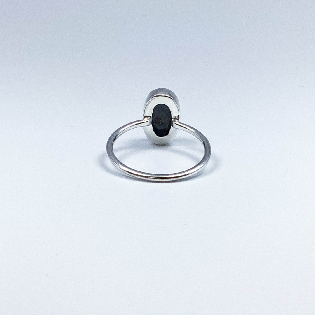 Dark Blue Sapphire Ring-Rocks and Gems Canada