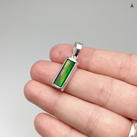 Alberta Ammolite Pendant - Rocks and Gems Canada