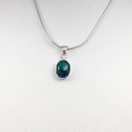 Black Ethiopian Opal Pendant