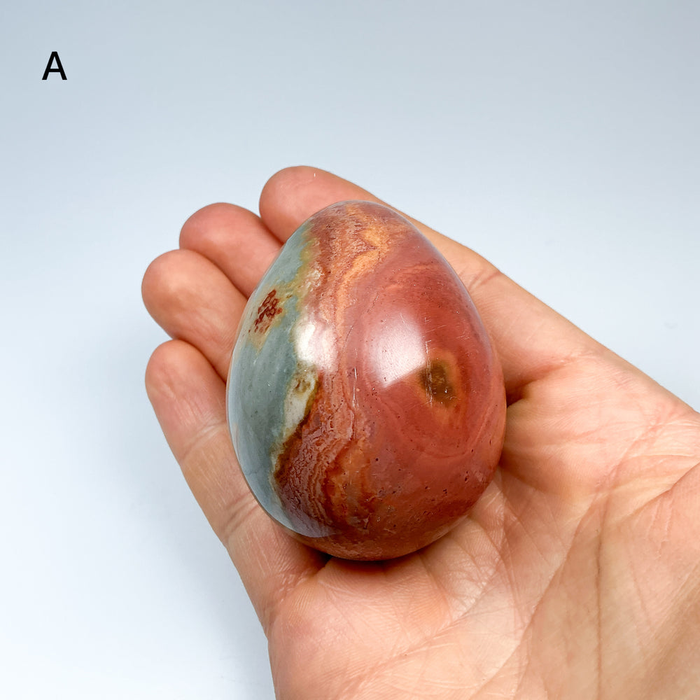 Polychrome Jasper Egg - Rocks and Gems Canada