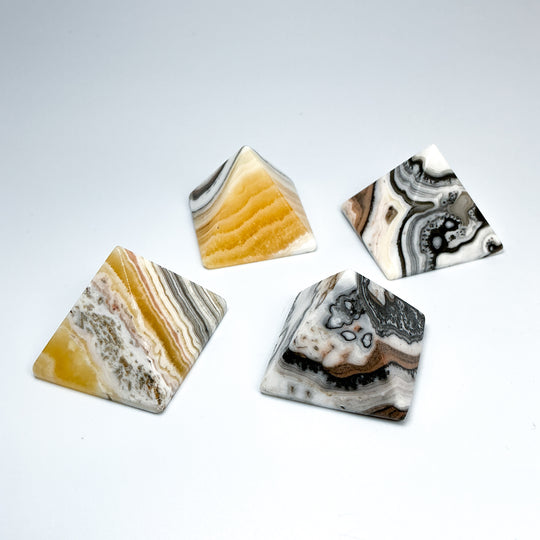 Zebra Jasper Pyramid - Rocks and Gems Canada