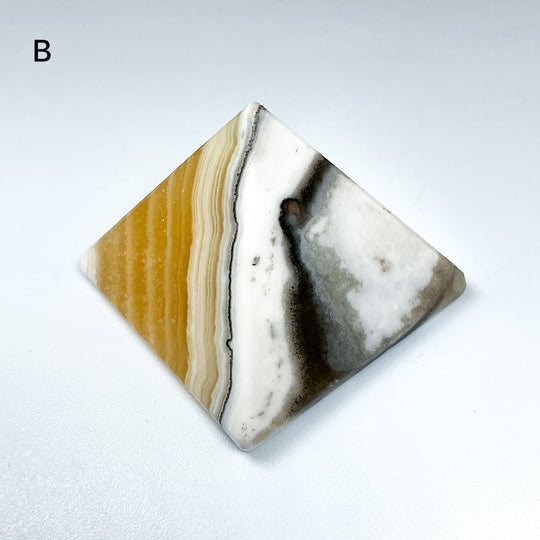 Zebra Jasper Pyramid - Rocks and Gems Canada