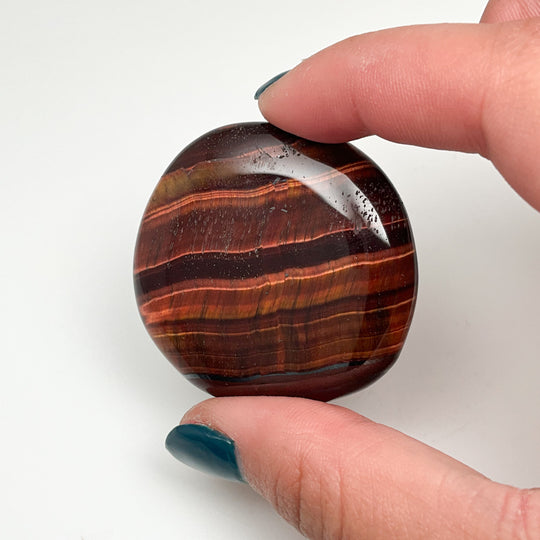 Red Tiger Eye Touch Stone - Rocks and Gems Canada