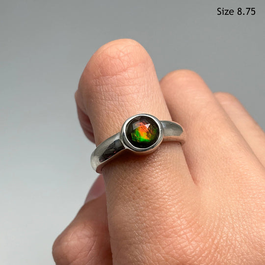 Alberta Ammolite Ring