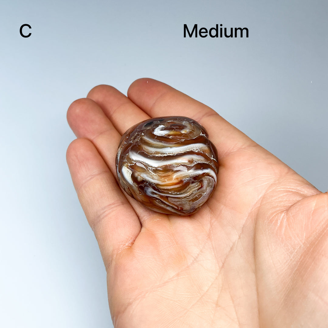 Enhydro Agate Tumble