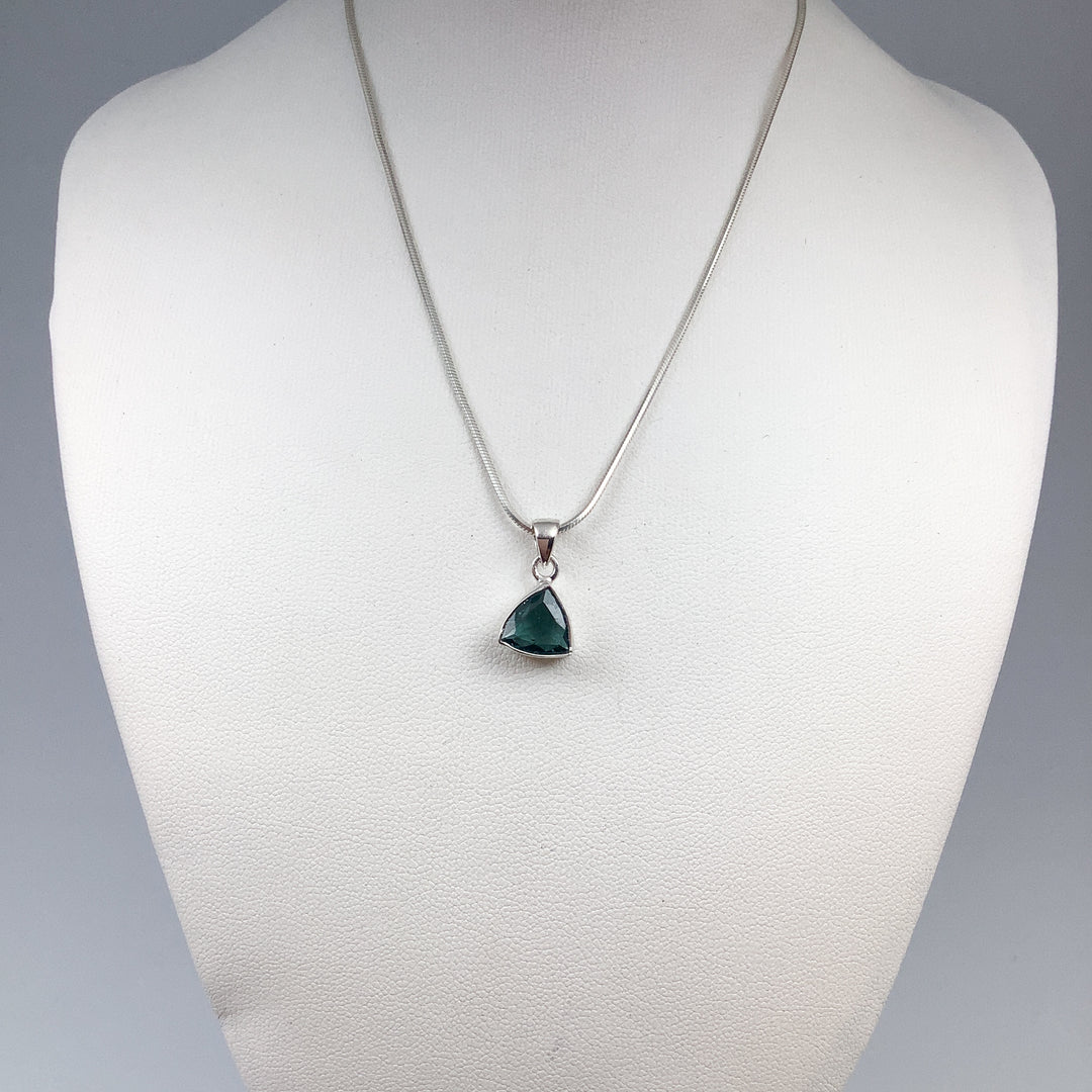 Blue Tourmaline Pendant