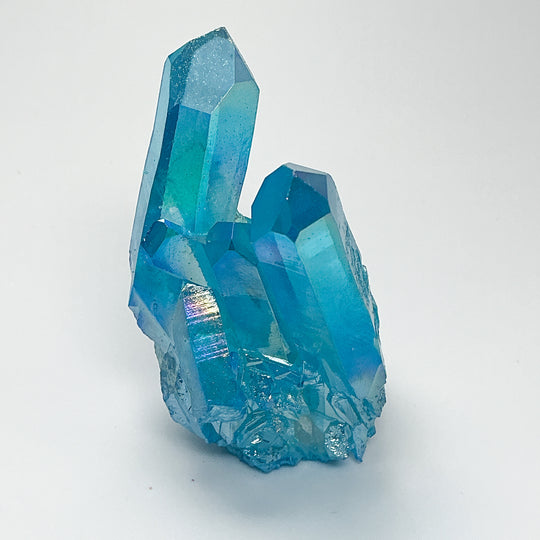 Aqua Aura Quartz Cluster