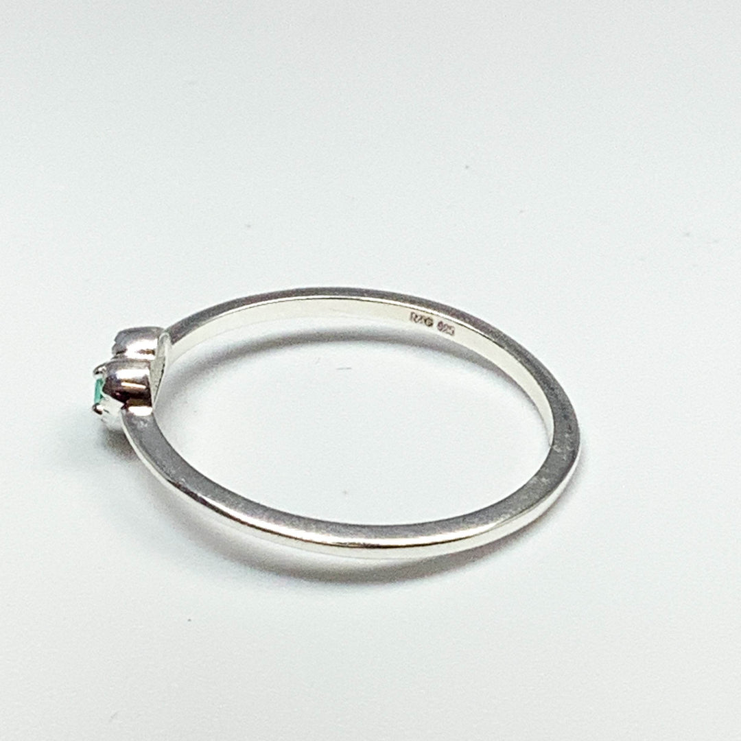 Emerald Heart Ring-Rocks and Gems Canada