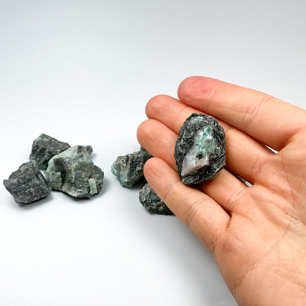 Emerald Rough Chunk Medium-Rocks and Gems Canada