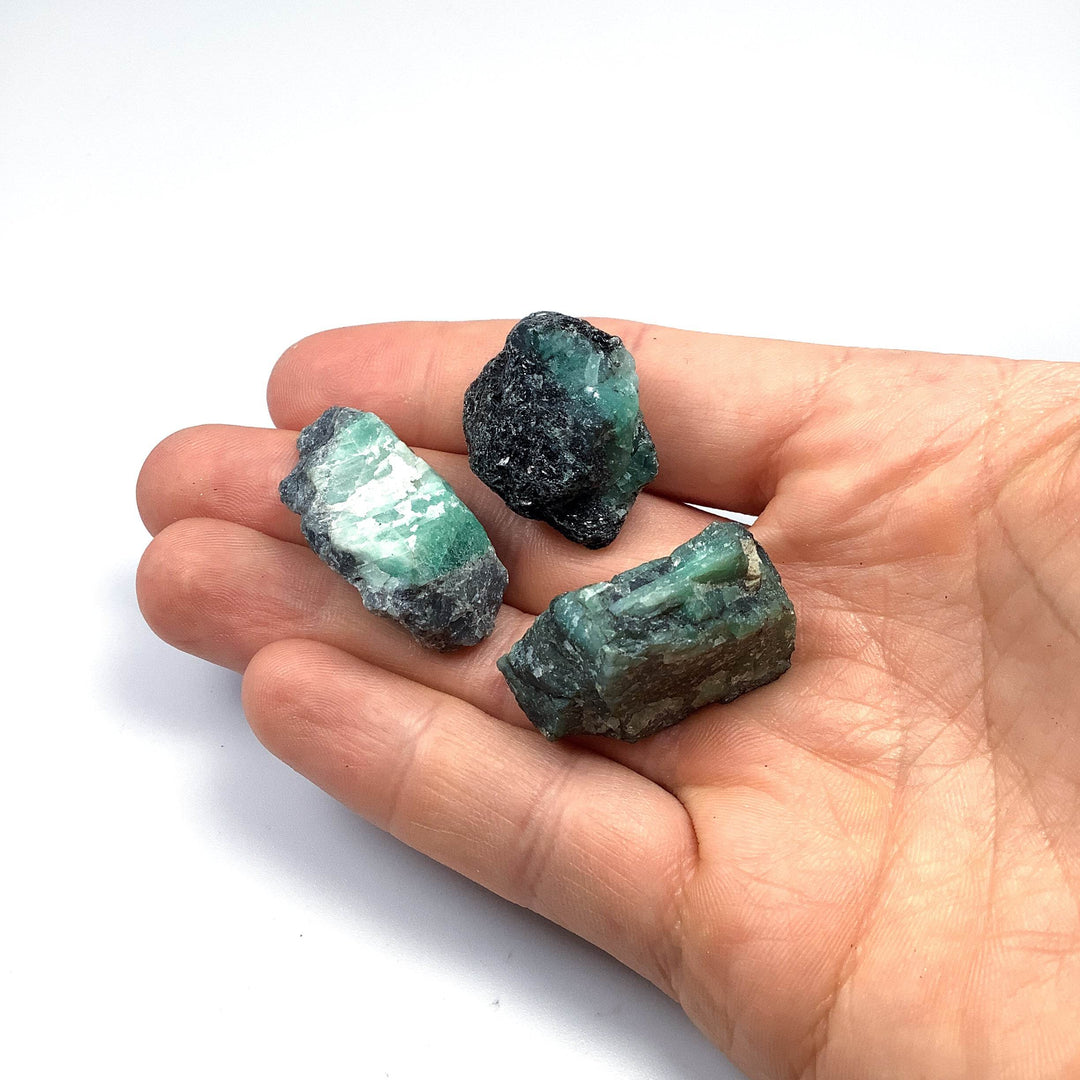Emerald Rough Chunk Small-Rocks and Gems Canada