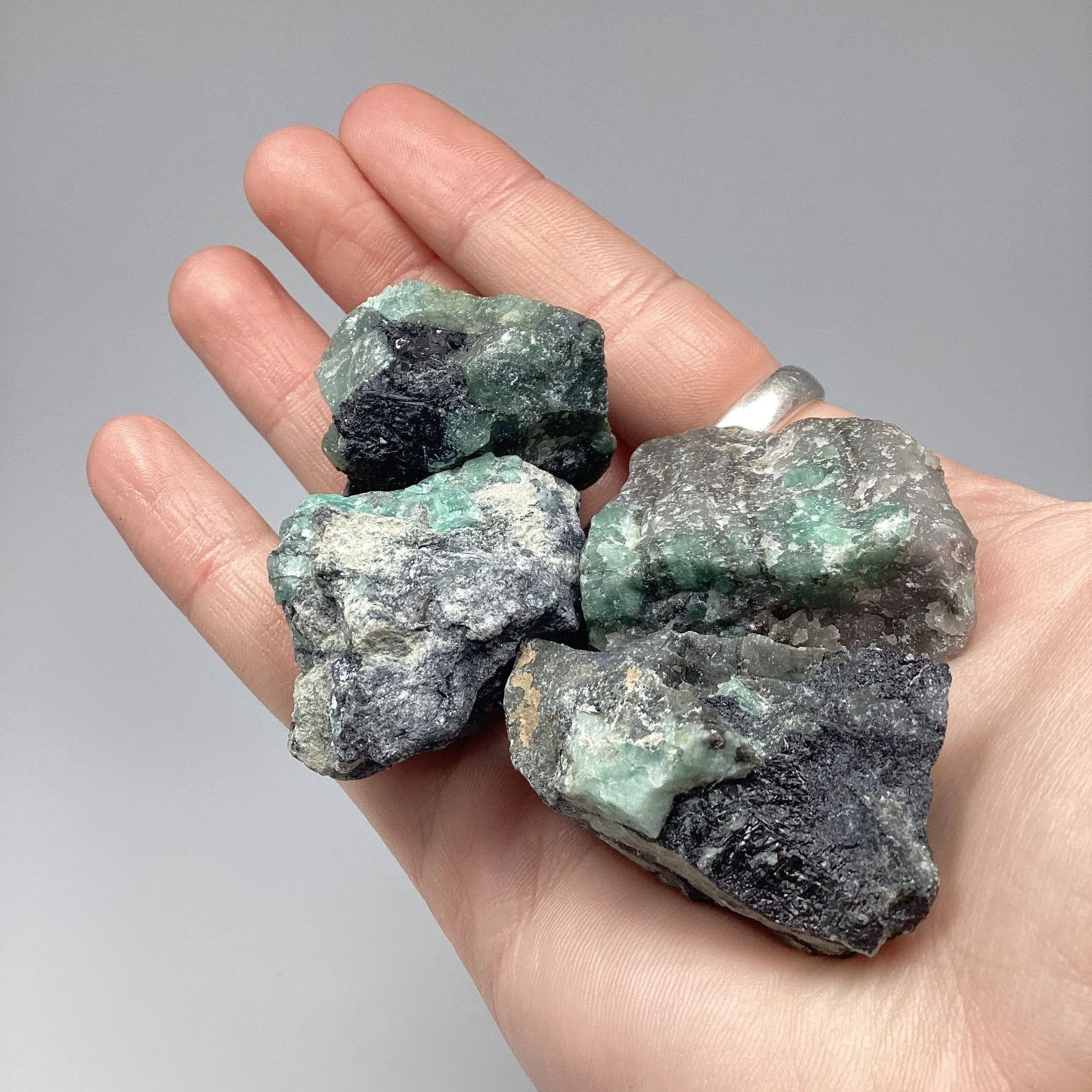 Emerald Rough Chunk Rocks and Gems Canada