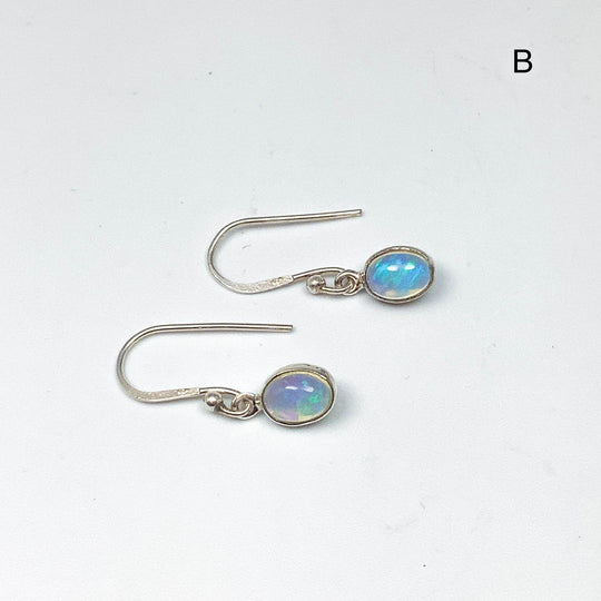 Ethiopian Fire Opal Dangle Earrings-Rocks and Gems Canada