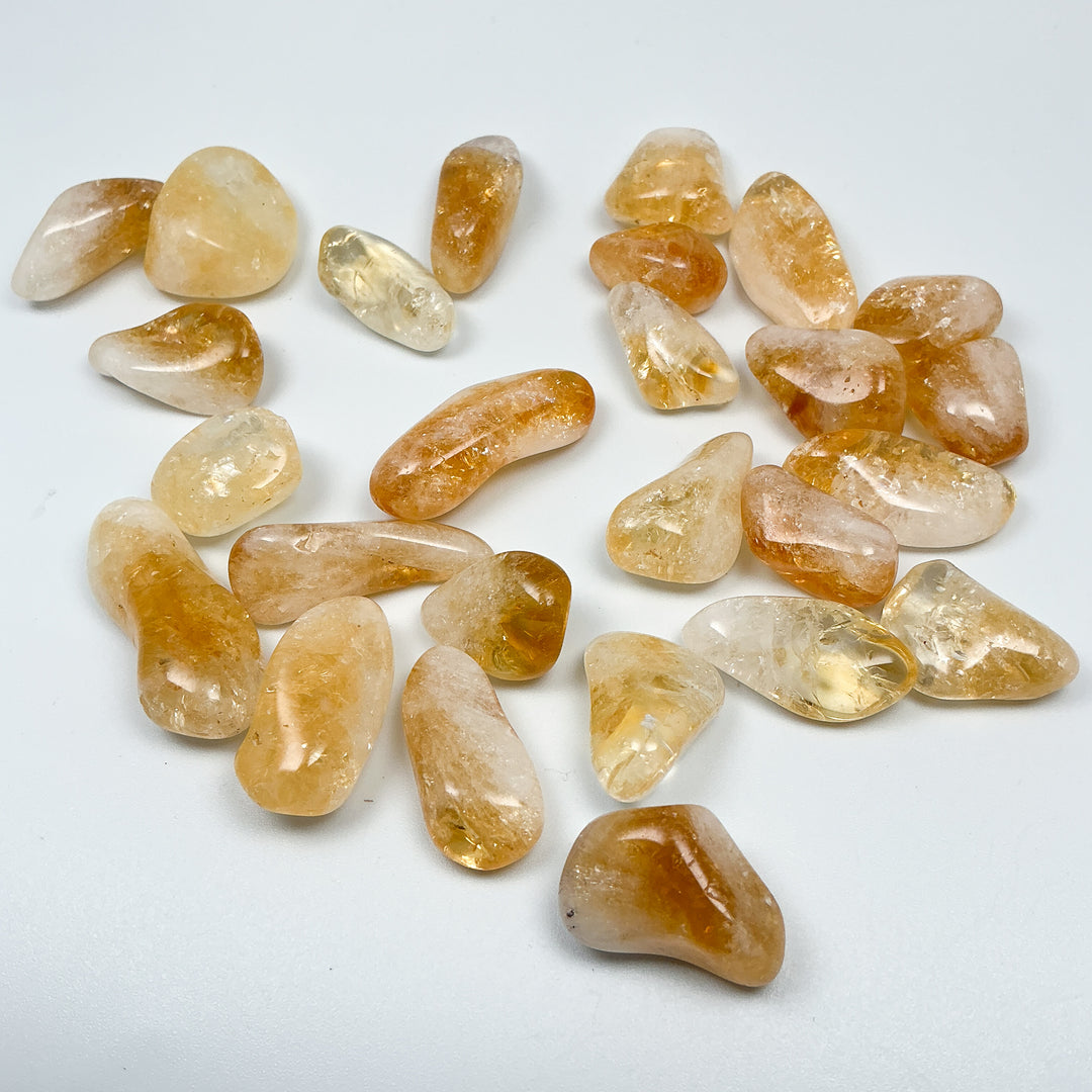Extra Small Citrine Tumble-Rocks and Gems Canada