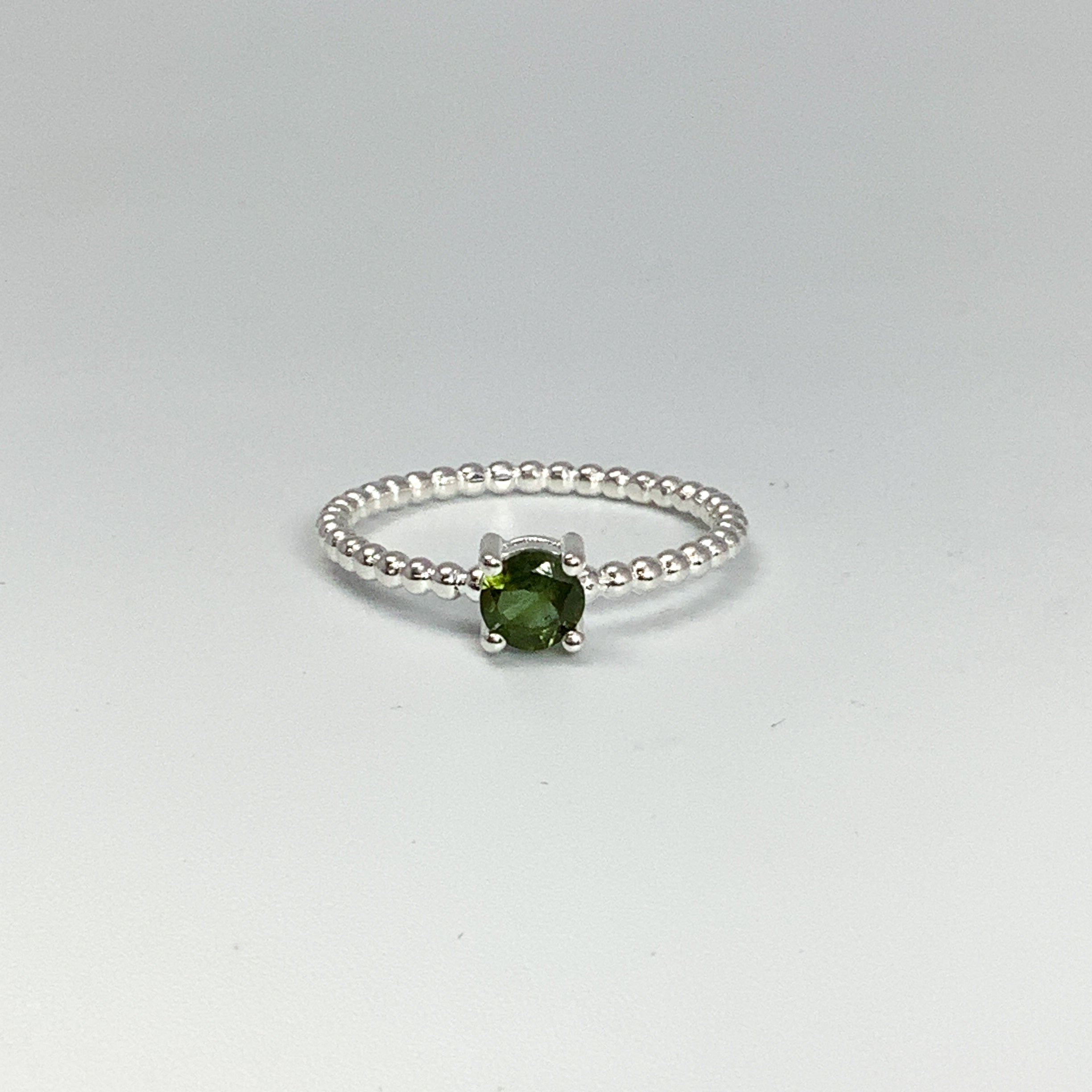Green Tourmaline Ring - Rocks and Gems Canada