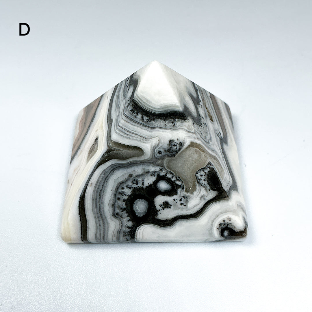 Zebra Jasper Pyramid - Rocks and Gems Canada