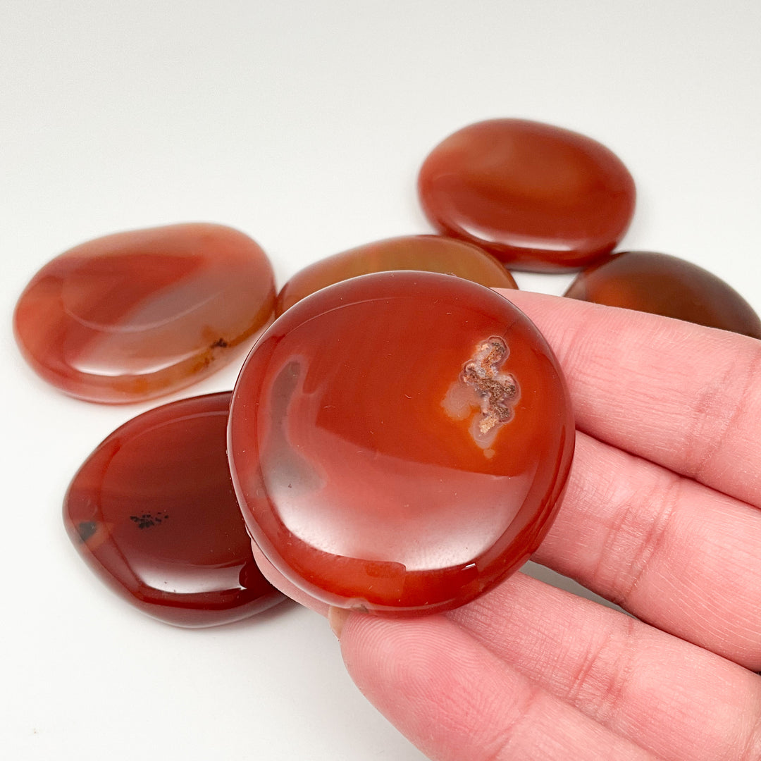 Carnelian Agate Touch Stone - Rocks and Gems Canada