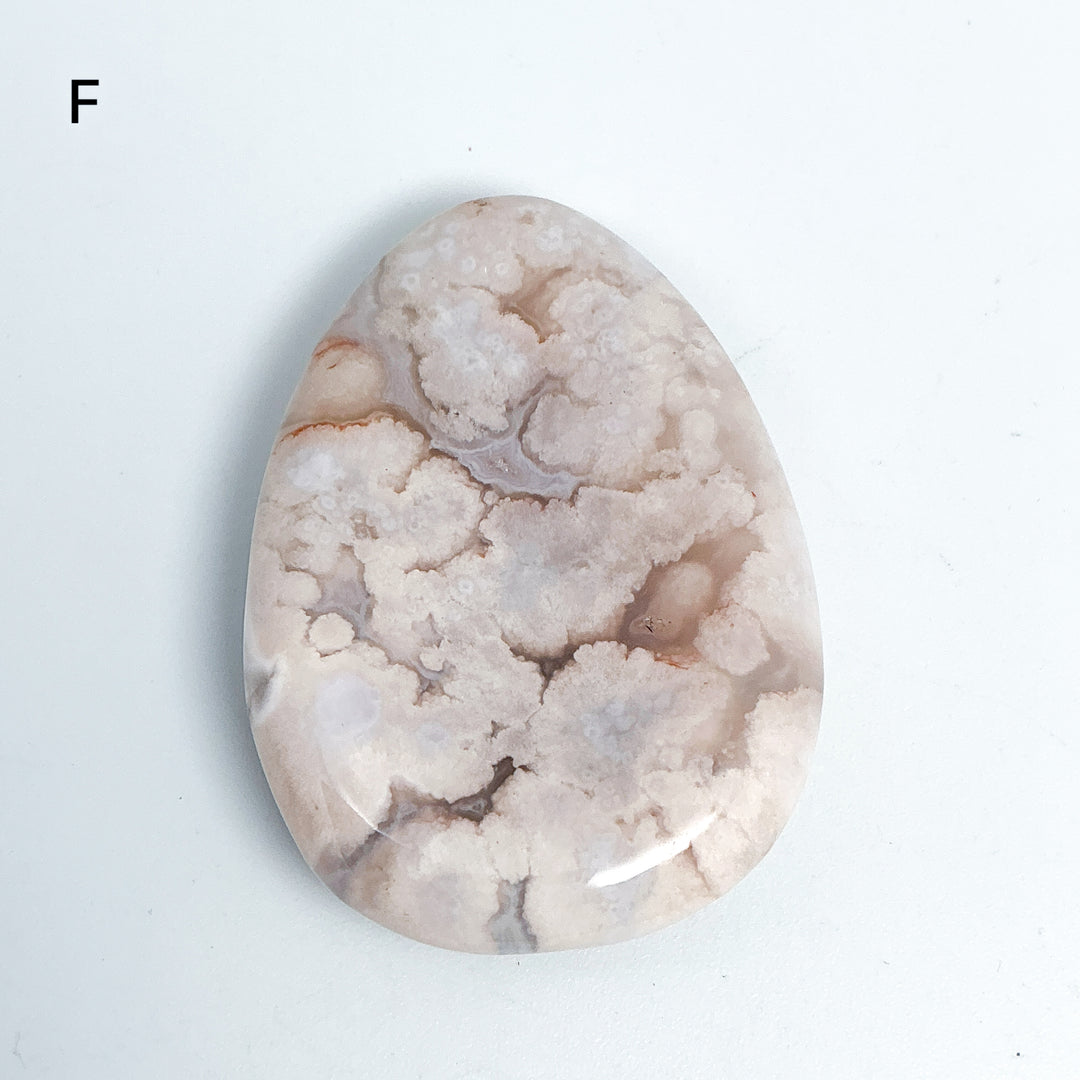 Worry Stone - Flower Agate - Rocks and Gems Canada